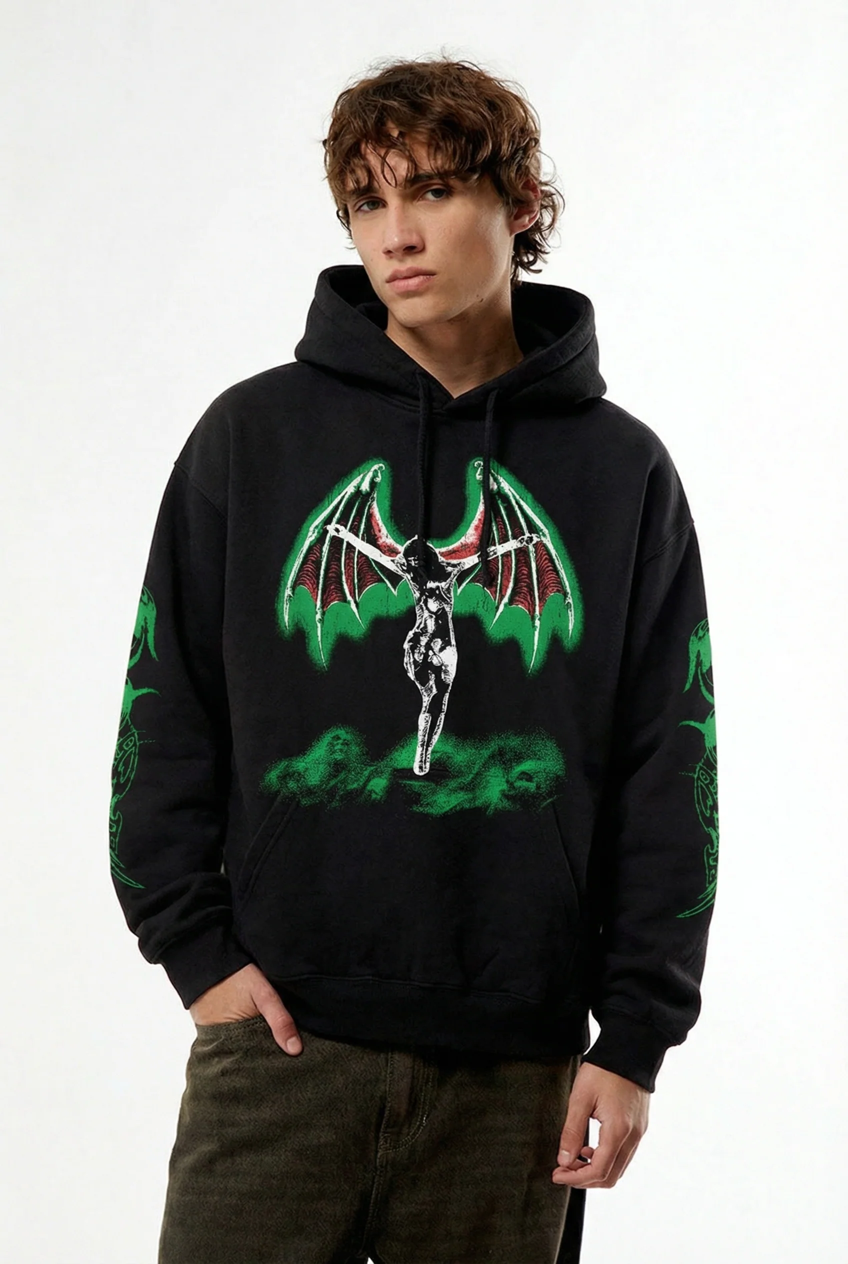 Savior Hoodie Black