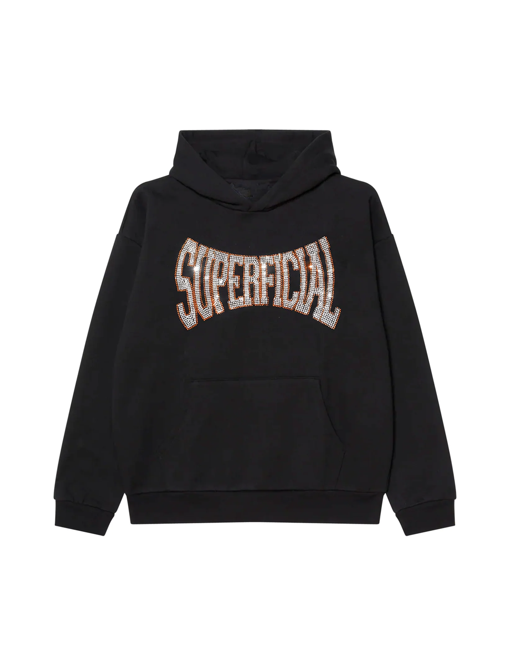 Superficial Rhinestone Hoodie